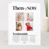 Drôle magazine nuptiale invitation douche nuptiale (Dos)