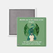 Drôle Magnet Dragon (Recto/Verso)