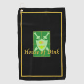 Drôle Maison de Dink Pickleball Crest Serviette de (Devant)