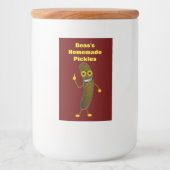 Drôle maison Dill Pickle Canning Étiquettes (Devant)