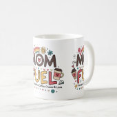 Drôle Maman Mug - "Maman Carburant" Café Cup (Devant droit)