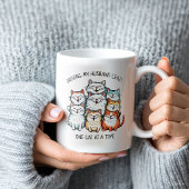 Drôle Mari Cat Lady Citation Mug