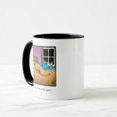 Drôle "Mari ronfle" Humour Mug cadeau (Devant gauche)