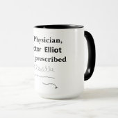 Drôle Médecin Café Mug (Devant droit)