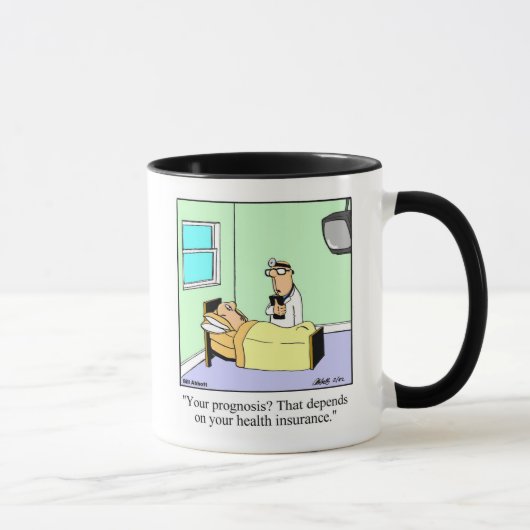 Drôle Médicale / Médecin Humour Mug (Droite)