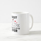 Drôle Meilleur Mamasaurus Jamais Mug Classique (Devant droit)