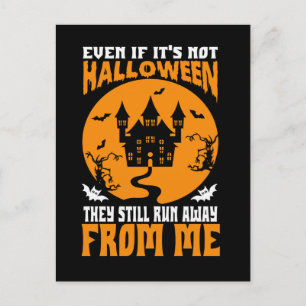 Drôle même si ce n'est pas Halloween Carte de vœu