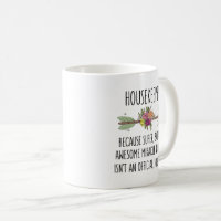 Drôle Ménagère Maison Nettoyeur Cadeau Mug