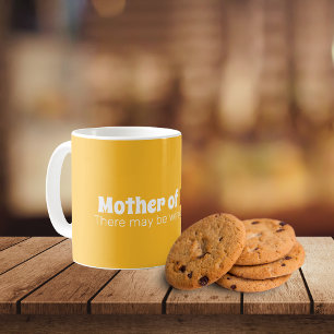 Drôle Mère des garçons Bright Yellow Coffee Mug