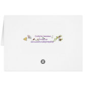 Drôle mignon Beagle chien d'aquarelle Humour d'art (Dos Horizontal)