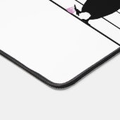 Drôle mignon Bubblegum Birds sur un fil blanc (Coin)