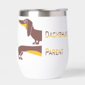Drôle mignon dachshund pour parent chien long (Gauche)