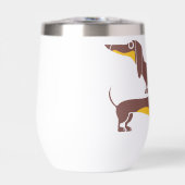 Drôle mignon dachshund pour parent chien long (Avant)
