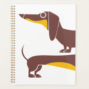 Drôle mignon dachshund pour parent chien long