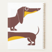 Drôle mignon dachshund pour parent chien long (Dos)