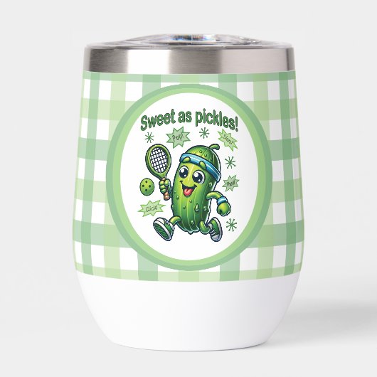 Drôle mignon sucré comme chatons Pickleball (Avant)