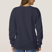 Drôle moche Sweat de Noël mignon T-Rex Dinosaur (Dos)