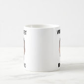 Drôle Monde Meilleur Petit ami Café Photo Mug (Centre)