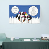 Drôle Moosiciens Personnaliser la bannière de la f (Salon professionnel)