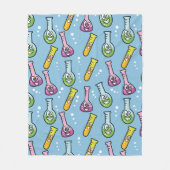 Drôle Motif de science couvertures en toison (Devant)