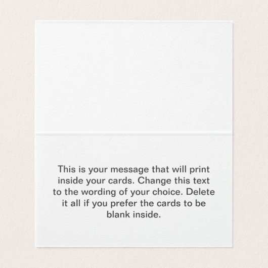 Drôle Mouton Design Merci Pun Ewe (Inside Unfolded)