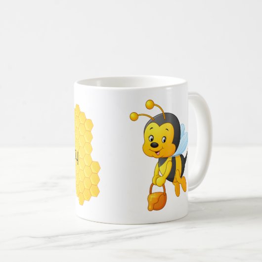 Drôle Mug - Abee Happy! (Devant droit)