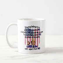 Drôle Mug Cadeau Trump pour Papa Mug