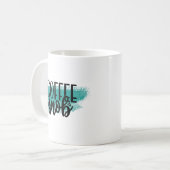 Drôle Mug café - Café Snob Coupe cadeau (Devant gauche)