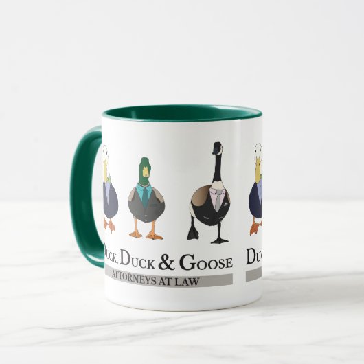 Drôle Mug Canard, Canard, Oie (Devant gauche)