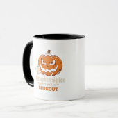 Drôle Mug Citrouille Halloween (Devant gauche)