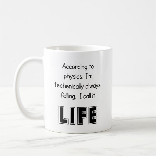 Drôle Mug - Le cadeau parfait pour Science L (Gauche)