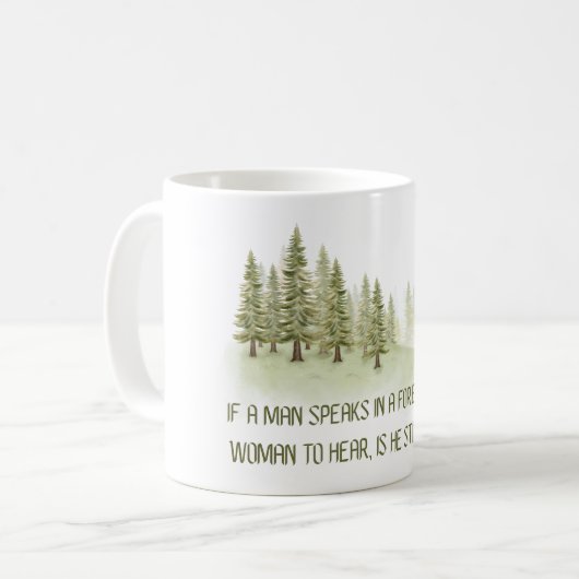 Drôle Mug pour les hommes (Devant gauche)