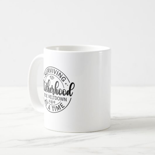 Drôle Mug pour maman (Devant gauche)