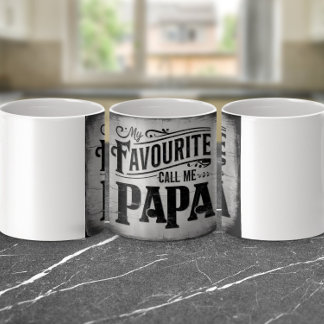 Drôle Mug pour papa - Fête des pères et cadeau d'a