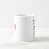 Drôle Mug sur mesure - Cadeau personnalisé pour fe (Centre)