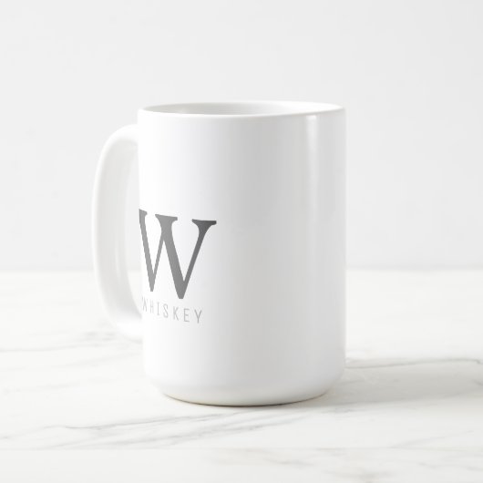 Drôle Mug Whiskey tendance (Devant gauche)