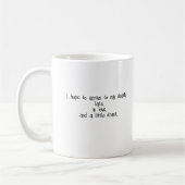 Drôle Mugs De Café Hilarious Dire Mugs Modernes (Gauche)