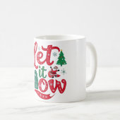 Drôle Mugs de Noël pour égayer votre journée (Devant droit)