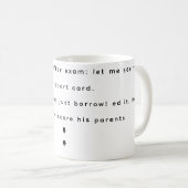 Drôle mugs père et fils (Devant droit)