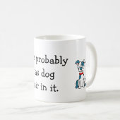 Drôle Mutt Mug (Devant droit)