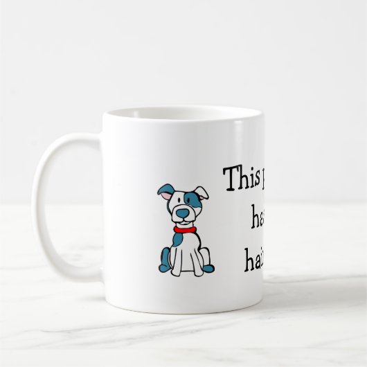 Drôle Mutt Mug (Gauche)