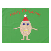 Drôle Nappe d'Oeuf de Noël (Devant (Horizontal))