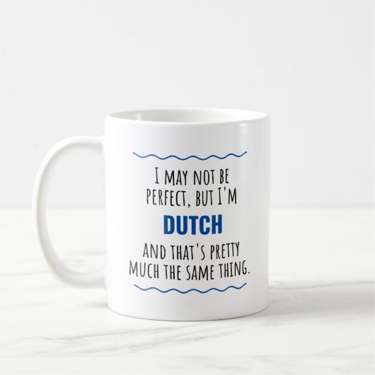 Drôle Néerlandais Pays-Bas Holland Idea Cadeau Mug (Gauche)
