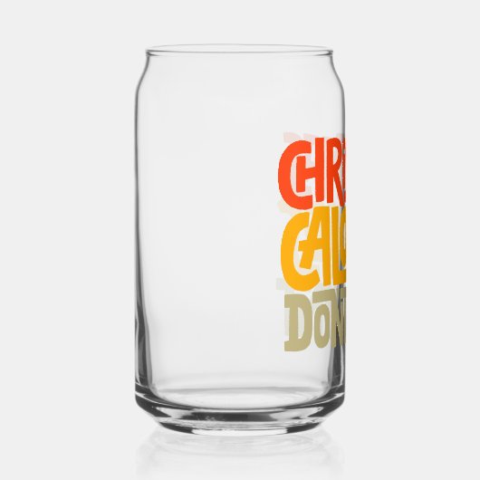 Drôle Noël Calories Ne comptez pas le design (Droite)