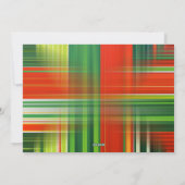 Drôle Noël elf mignon bébé Carte photo de vacances (Dos)