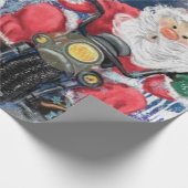 Drôle Noël Enveloppement Cadeau Papier Happy Frien (Coin)