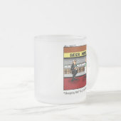 Drôle Noël Frosted Beer Mug (Devant droit)