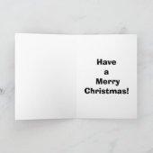 Drôle Noël Humour carte de voeux "Spectickles" (Intérieur)