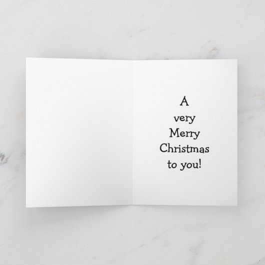 Drôle Noël Humour carte de voeux "Spectickles" (Intérieur)