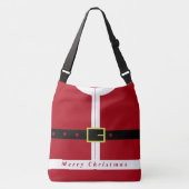 Drôle Noël Père Noël Cadeaux Crossbody Sac (Devant)